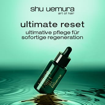 Shu uemura art of hair ultimate reset für ultimative Pflege und sofortige Regeneration.